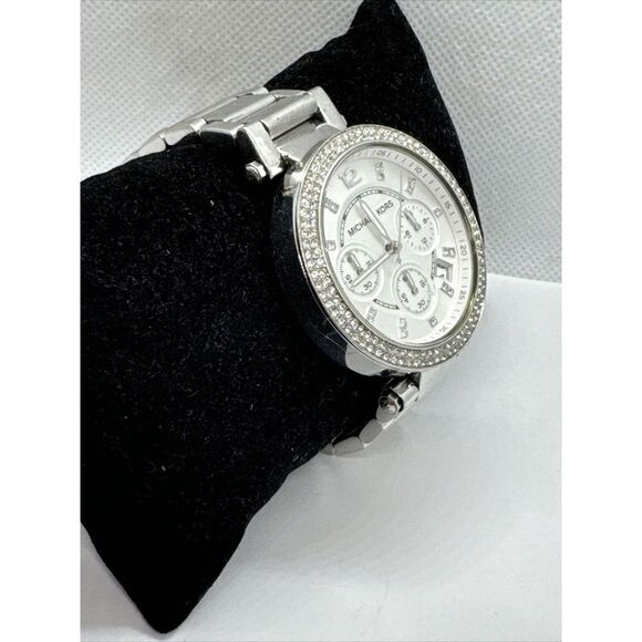 Michael Kors MK5353 Women Silver Stainless Steel Analog Dial Wrist Watch JNA379 main image 4